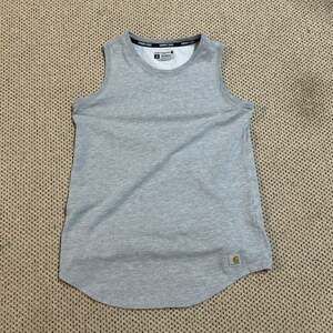 Carhartt Force Relaxed Fit Midweight Tank Top Heather Grey Women's